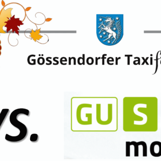 Gössendorfer Taxiförderung Neu oder GUSTmobil – was ist aktuell besser?