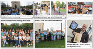 Orts- und Baureportage zu Gössendorf in der aktuellen Ausgabe der Woche