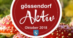 Gemeindezeitung Gössendorf: Ausgabe Oktober 2018