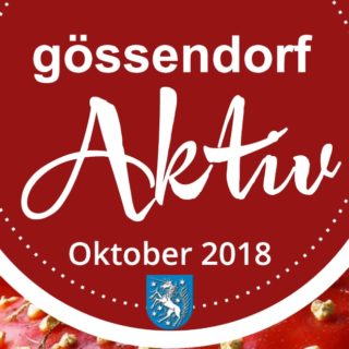 Gemeindezeitung Gössendorf: Ausgabe Oktober 2018