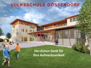 Gemeindeversammlung Gössendorf 2019 (1/4): Volksschule