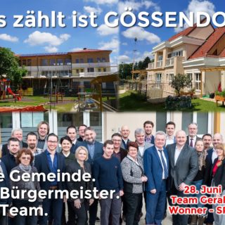 Gemeinderatswahl 28. Juni 2020 – parteiunabhängiger Kandidat im Team von Bürgermeister Gerald Wonner