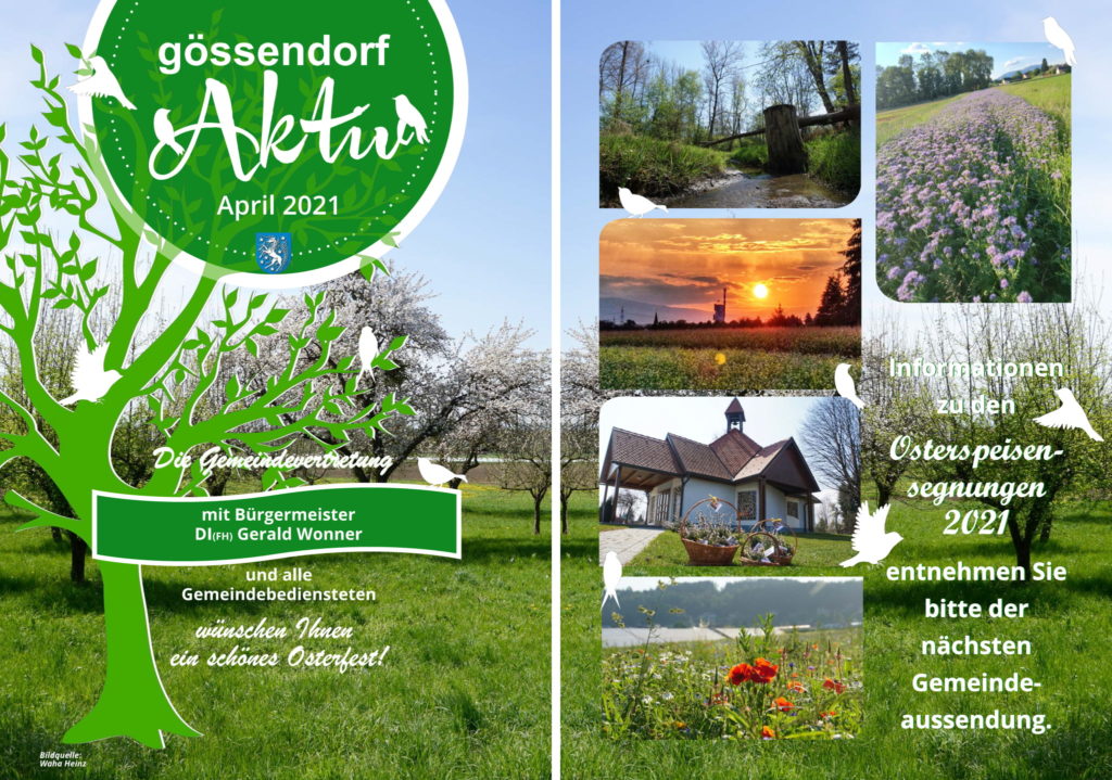 Gemeindezeitung Gössendorf – April 2021
