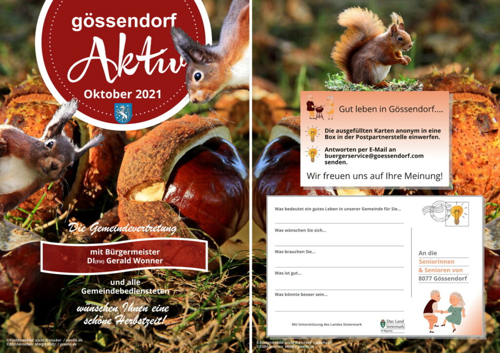 Gemeindezeitung Gössendorf – Oktober 2021
