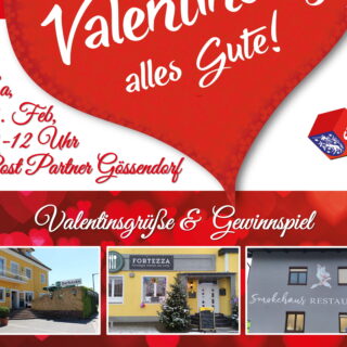 Valentinsgrüße mit Gewinnspiel: 6 x € 50 für Dorfstubn, Smokehaus oder Fortezza gewinnen!