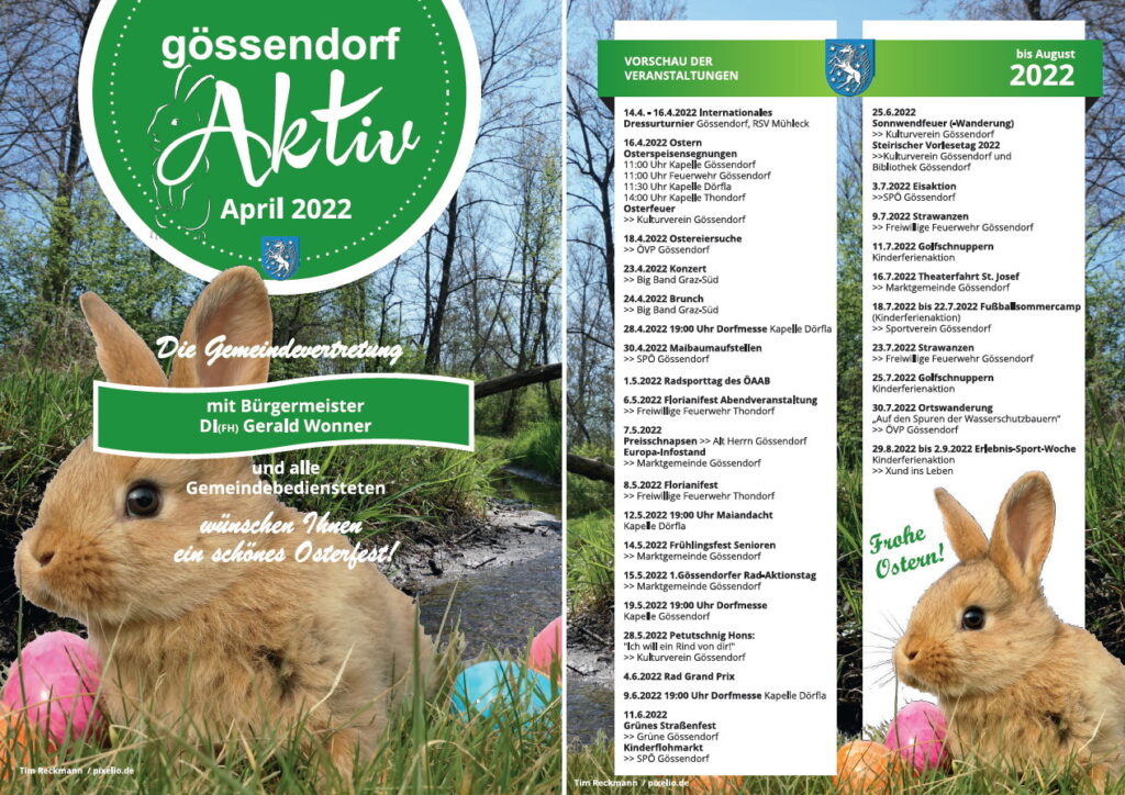 Gemeindezeitung Gössendorf – April 2022