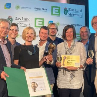 KEM GU-Süd (Fernitz-Mellach, Gössendorf, Hausmannstätten, Hart bei Graz und Raaba-Grambach) gewinnt Energy Globe STYRIA AWARD 2022