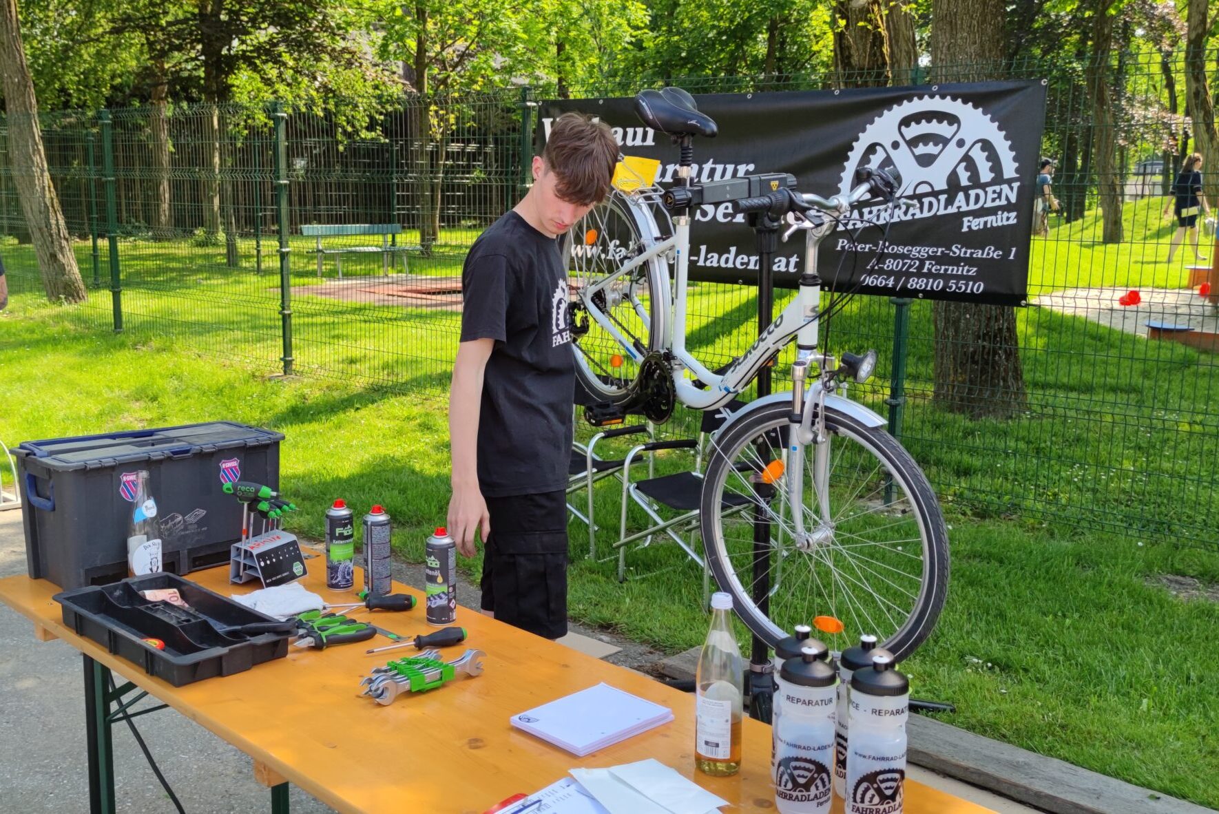 Gratis Fahrradcheck in Gössendorf durch Fahrradladen Fernitz