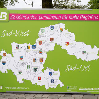 Ausschreibung abgeschlossen – Neuer Fahrplan RegioBus-Konzept Graz Südost ab 9. Juli 2023 am Weg!
