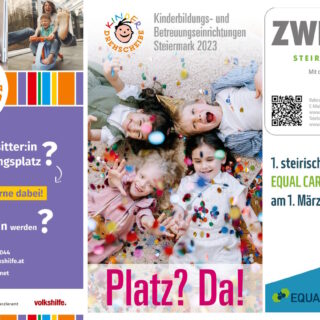 KINDER-Drehscheibe, ZWEI & MEHR-Steirischer Familienpass 2023 & 1. STEIRISCHE EQUAL CARE DAY – KONFERENZ