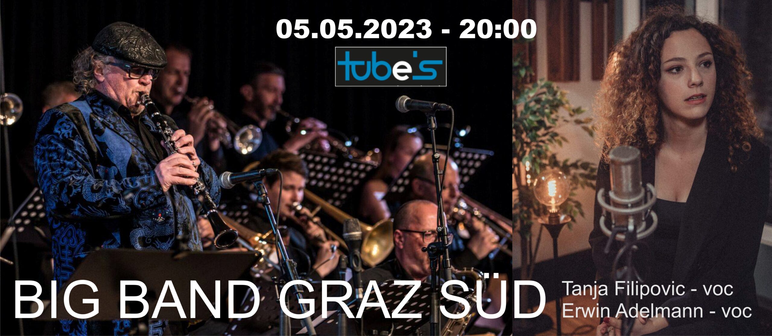 Konzert mit der Bigband Graz-Süd & Sigi Feigl im tube’s