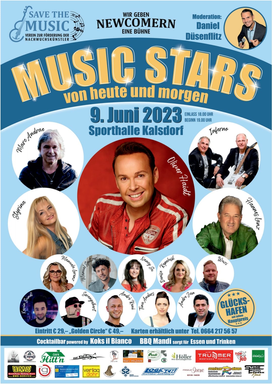Schlagerabend: Music Stars von heute und morgen in Kalsdorf bei Graz