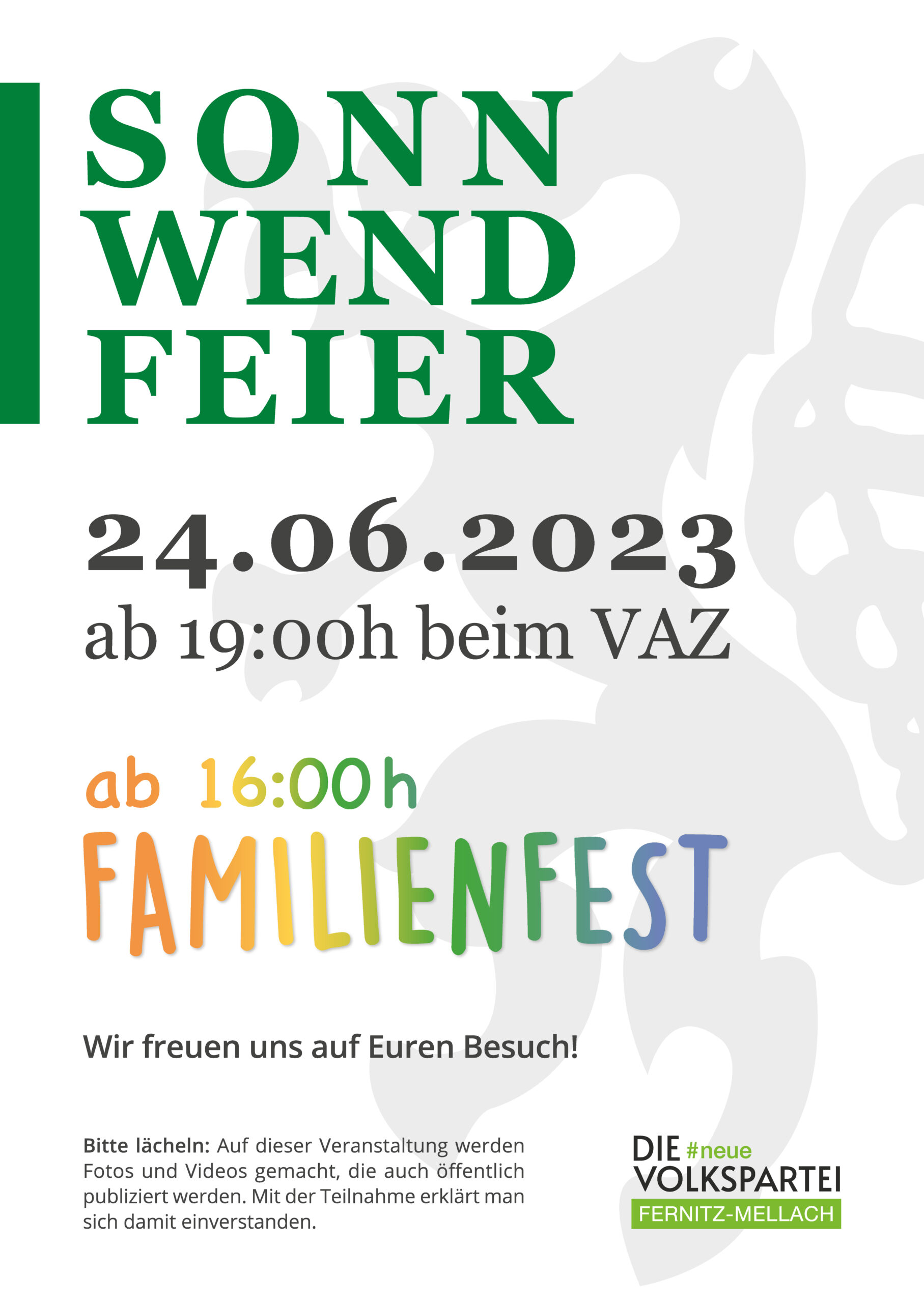 Sonnwendfeier & Familienfest – Neue Volkspartei Fernitz-Mellach