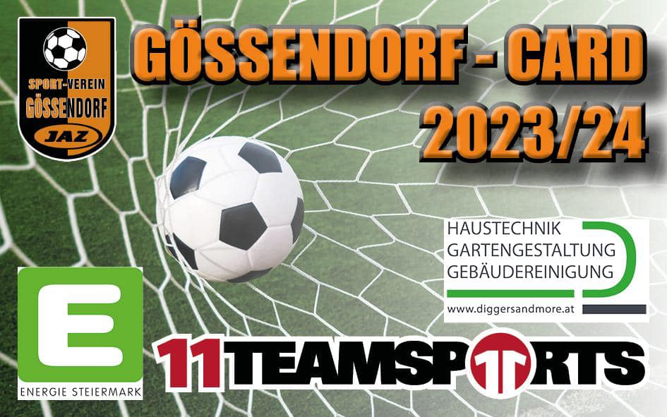 SV Gössendorf Oberliga Heimspiel-Auftakt 2023/24 gegen Gabersdorf