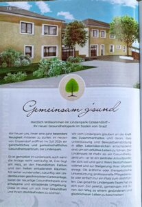 Lindenpark – Gemeinsam G’sund in Gössendorf – Start mit ersten Haus im Juli