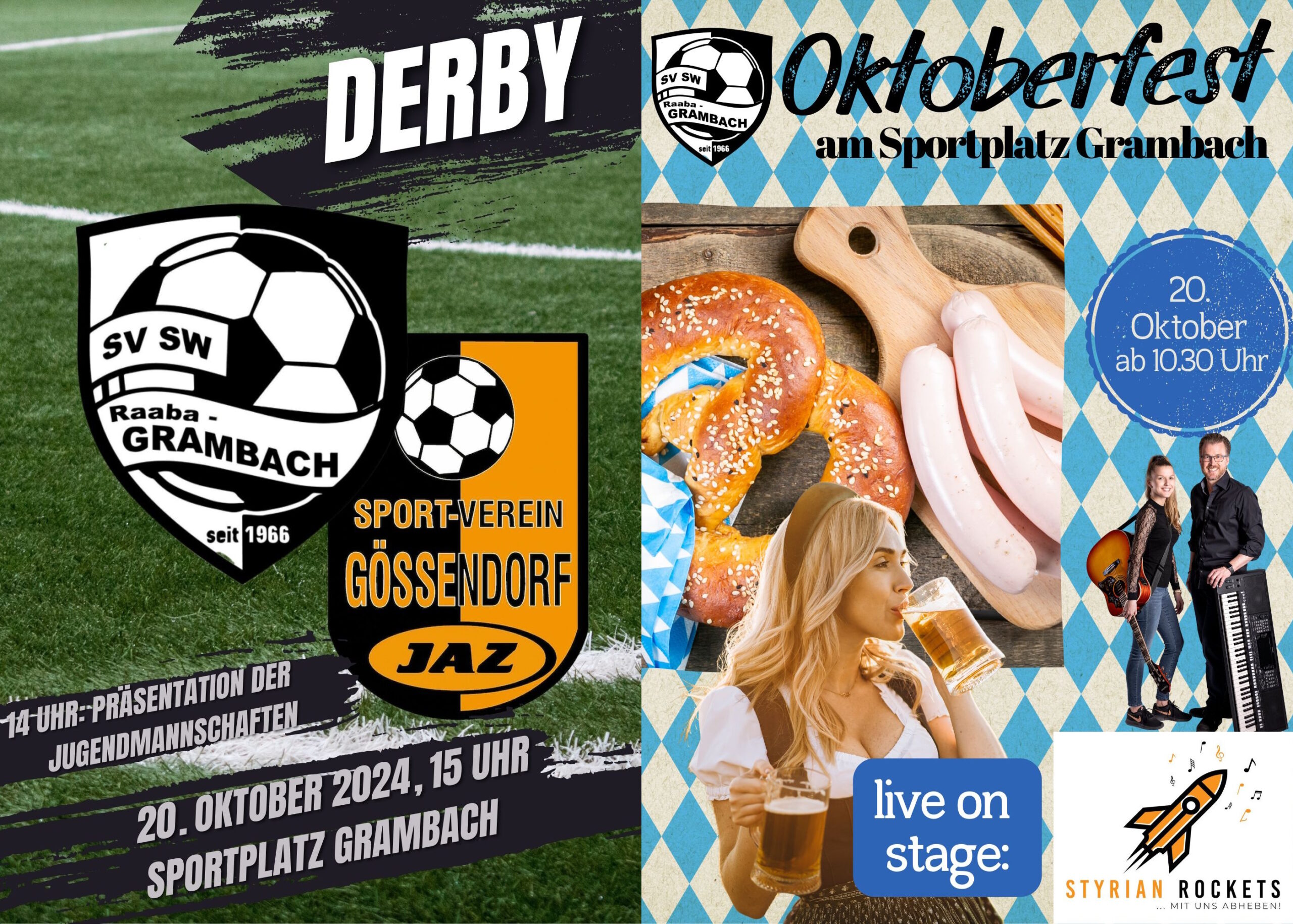 DERBY: RAABA-GRAMBACH – GÖSSENDORF mit OKTOBERFEST