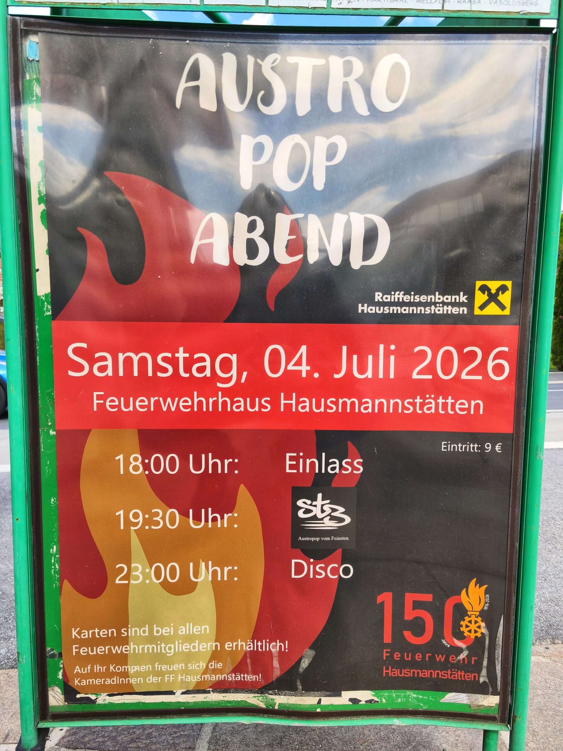 AUSTRO POP ABEND bei der FF Hausmannstätten 2026