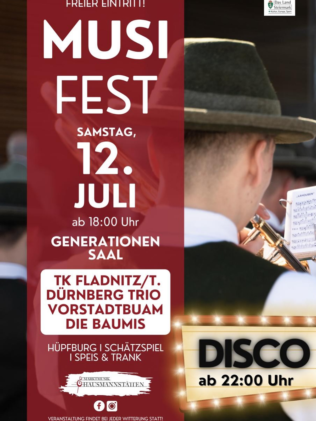 MUSIFEST der Markmusik Hausmannstätten