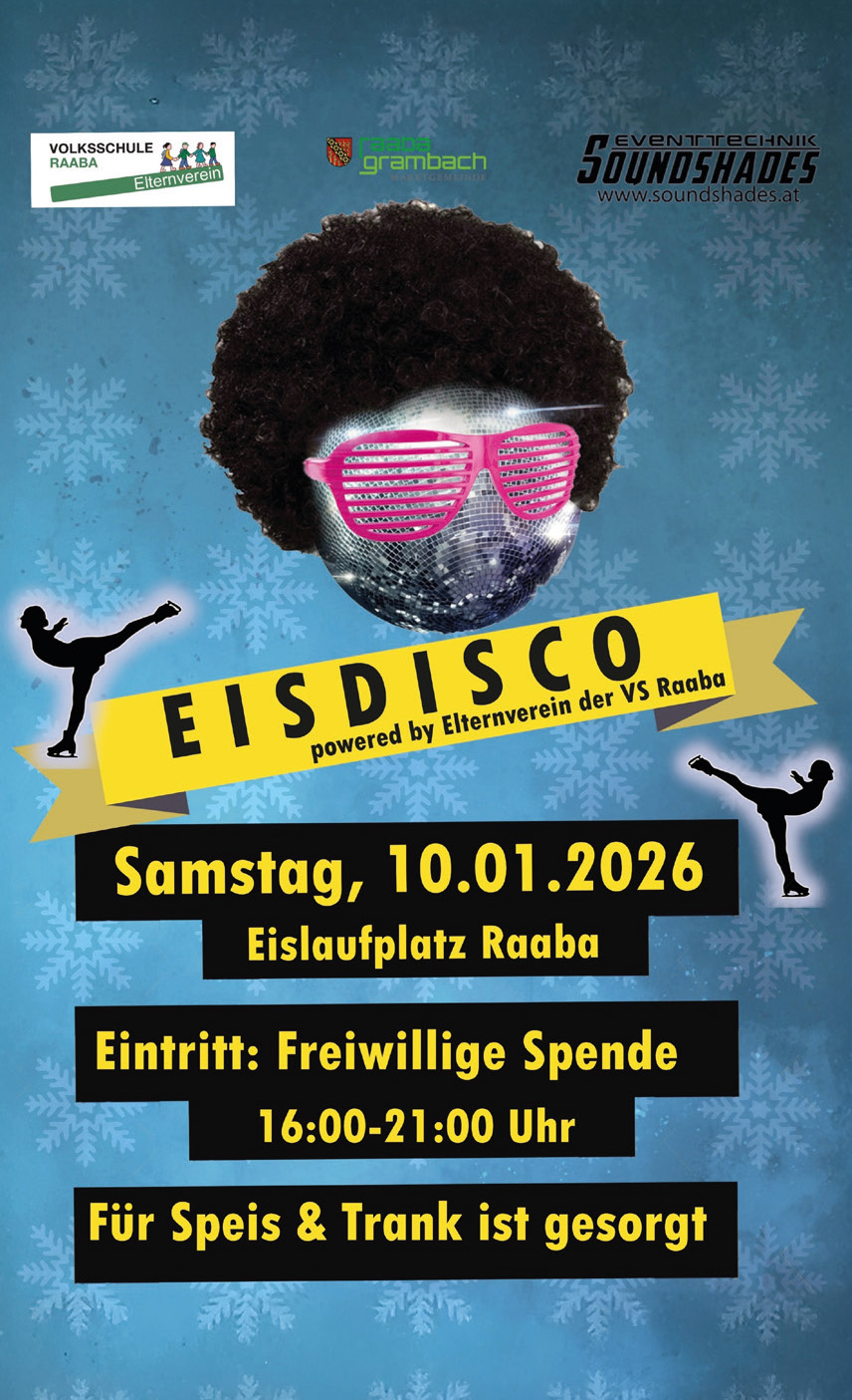 Eisdisco am Eislaufplatz Raaba-Grambach