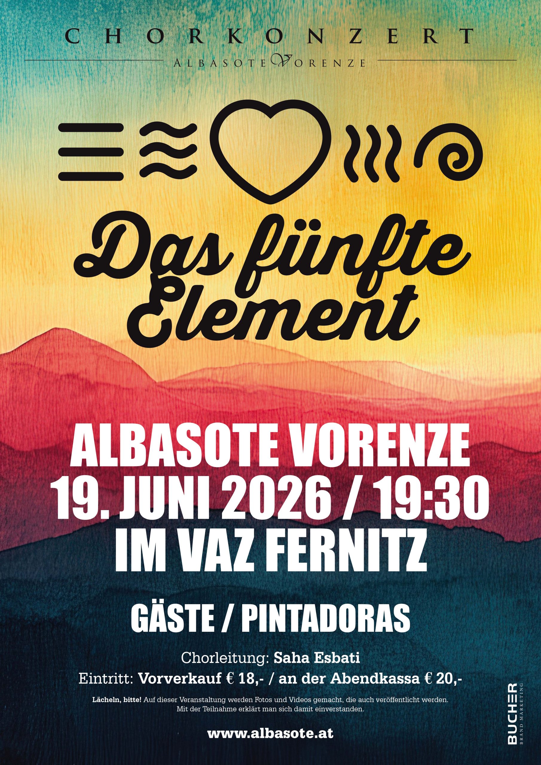 Sommerkonzert “Das Fünfte Element” – ALBASOTE VORENZE im VAZ Fernitz