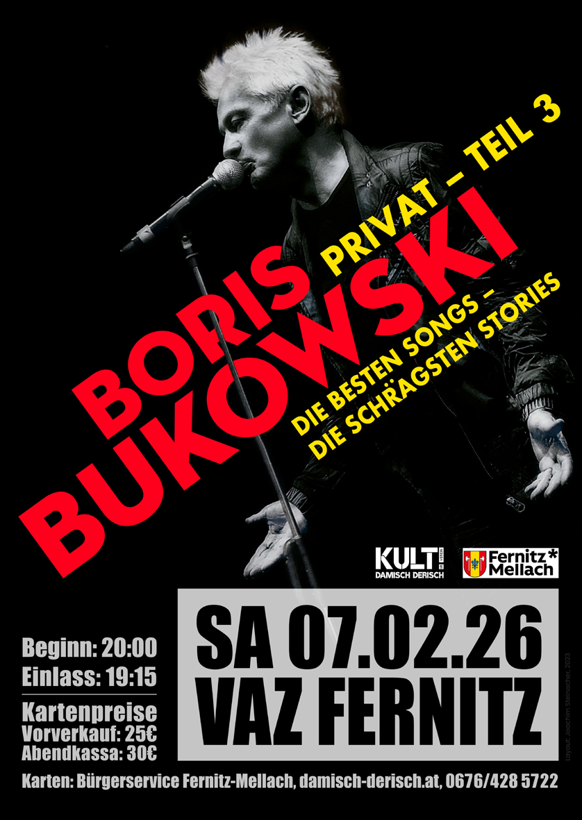 Boris Bukowski in Fernitz-Mellach