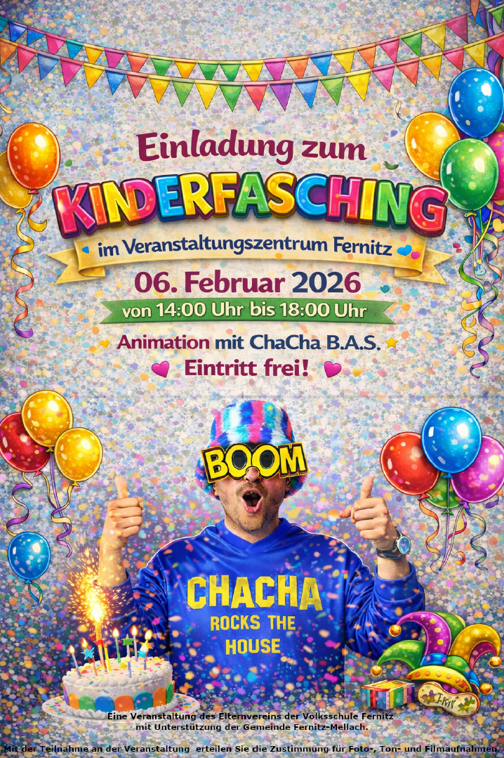 Kinderfasching in Fernitz-Mellach