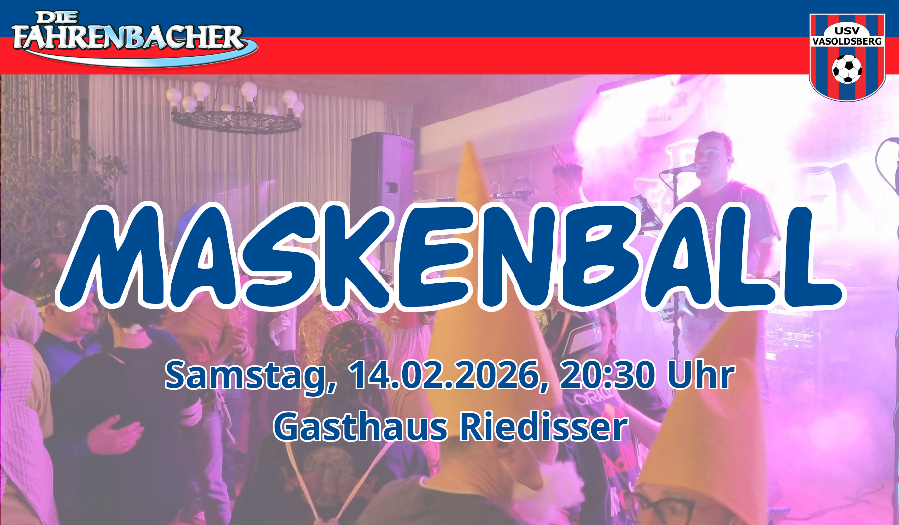 Maskenball USV Vasoldsberg 2026