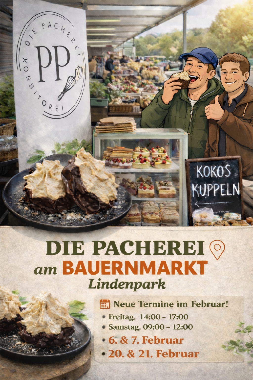 DiePacherei am Bauernmarkt Gössendorf am Lindenpark im Februar 2026