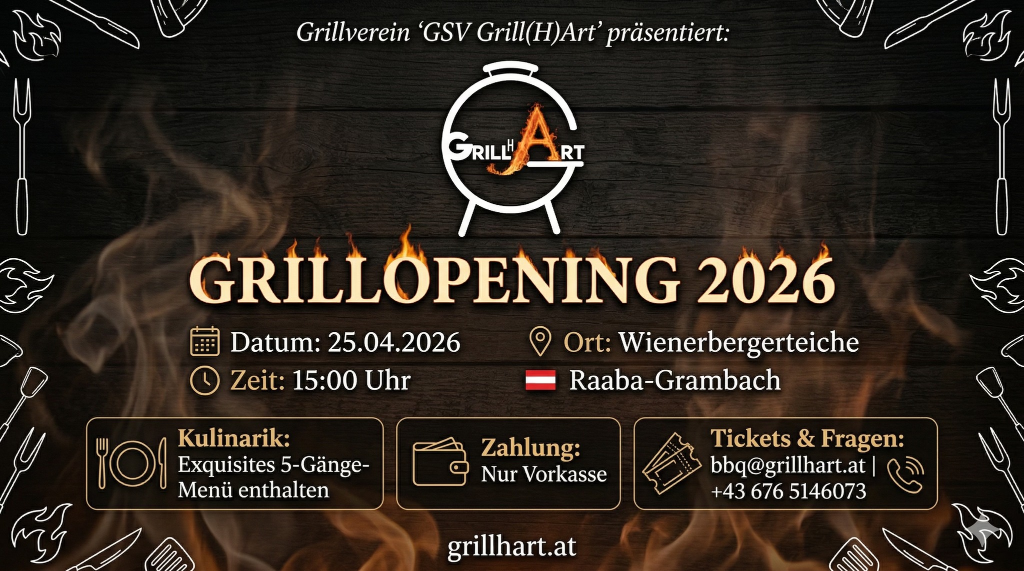 Grillopening GSV Grill(H)art – Wienerbergerteiche Grambach