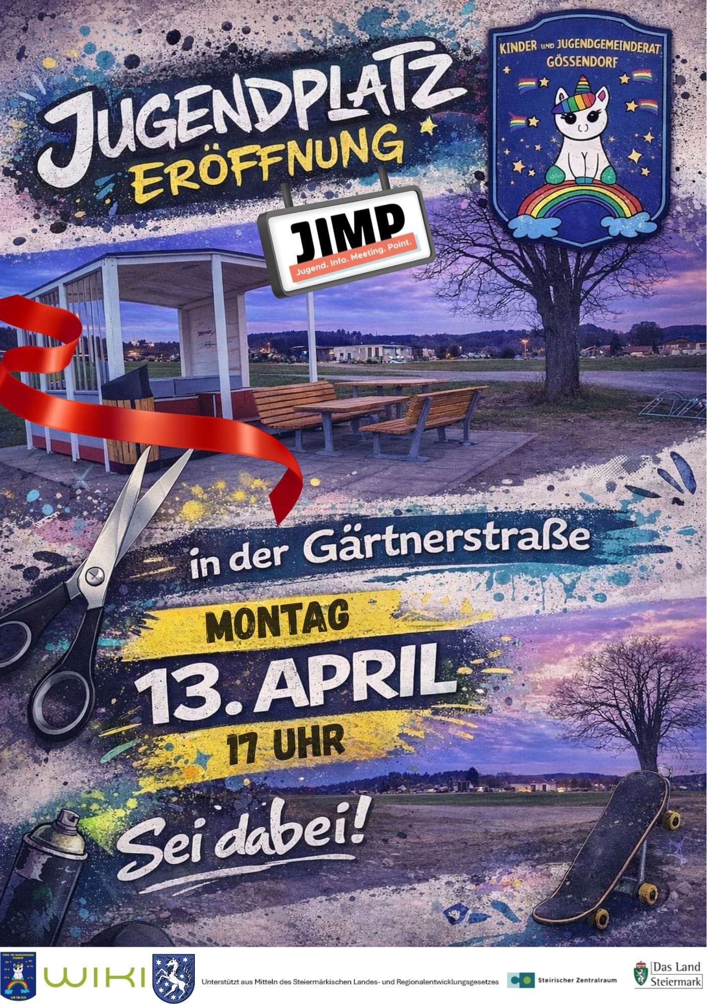 Eröffnung JIMP Jugendplatz Gössendorf