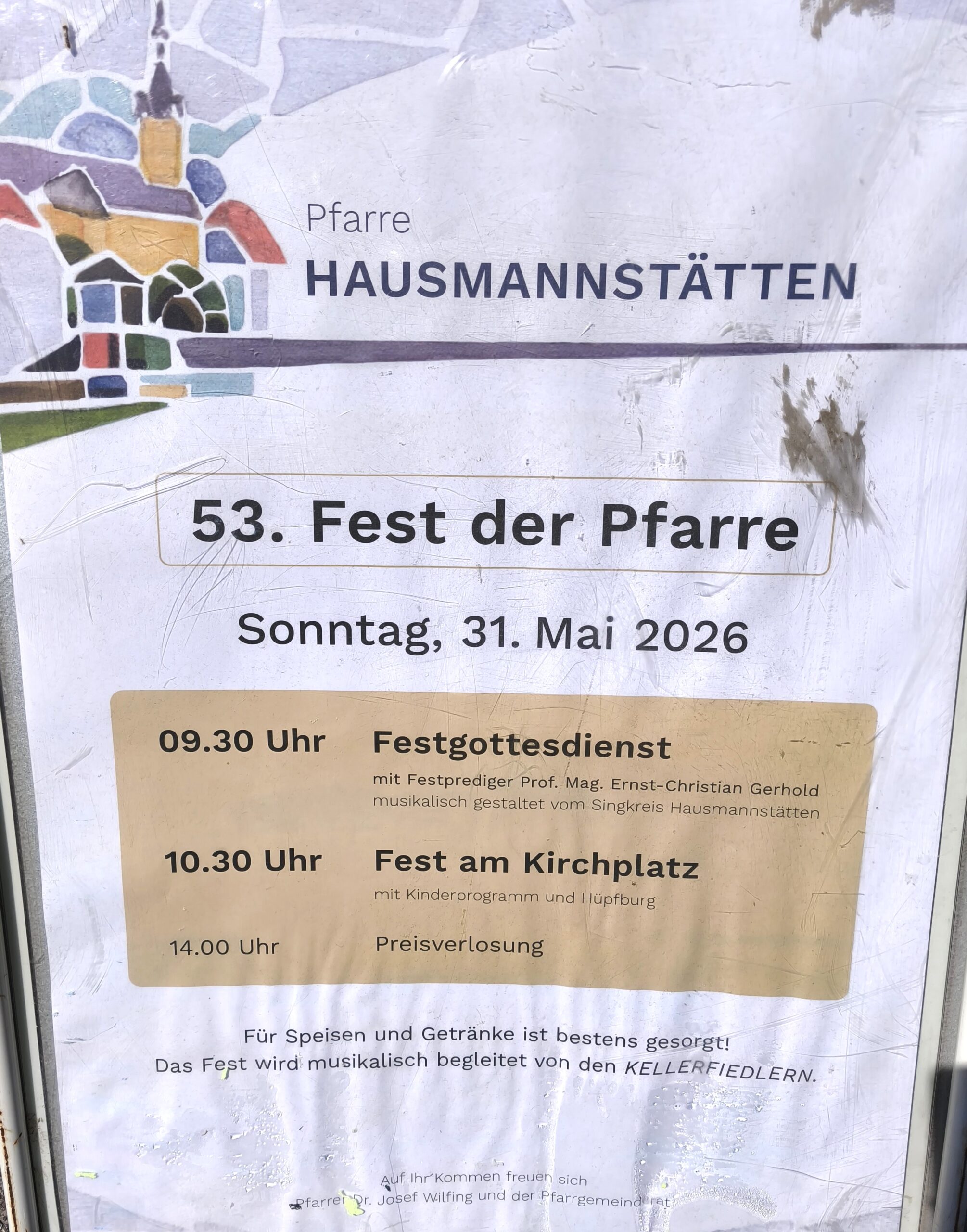 Fest der Pfarre Hausmannstätten 2026