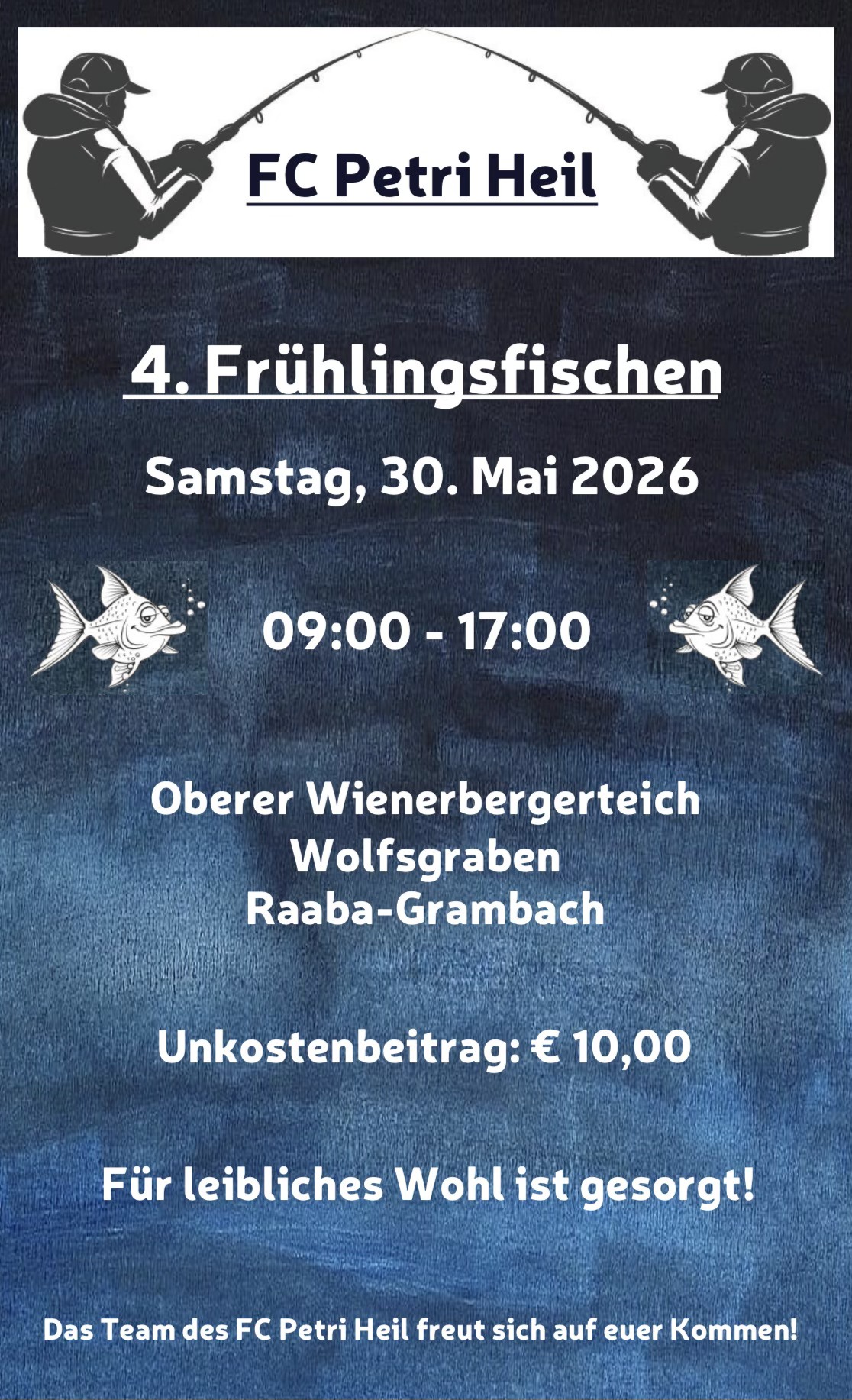FC Petri Heil Frühlingsfischen in Grambach – Oberer Wienerbergerteich
