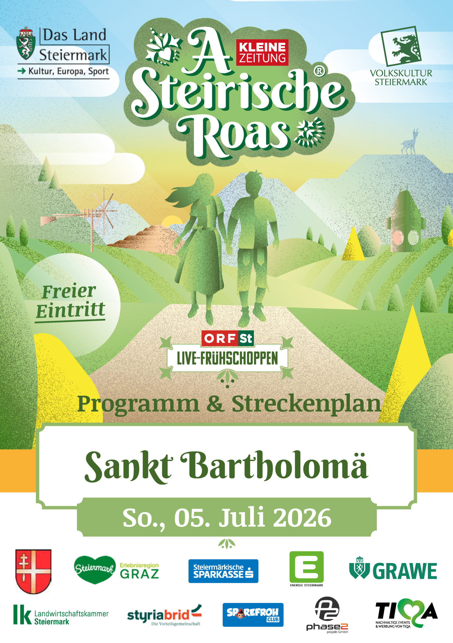 A Steirische Roas in Sankt Bartholomä gemeinsam mit Aufbartholomäern (Erlebnisregion Graz) A Steirische Roas in Sankt Bartholomä gemeinsam mit Aufbartholomäern (Erlebnisregion Graz)