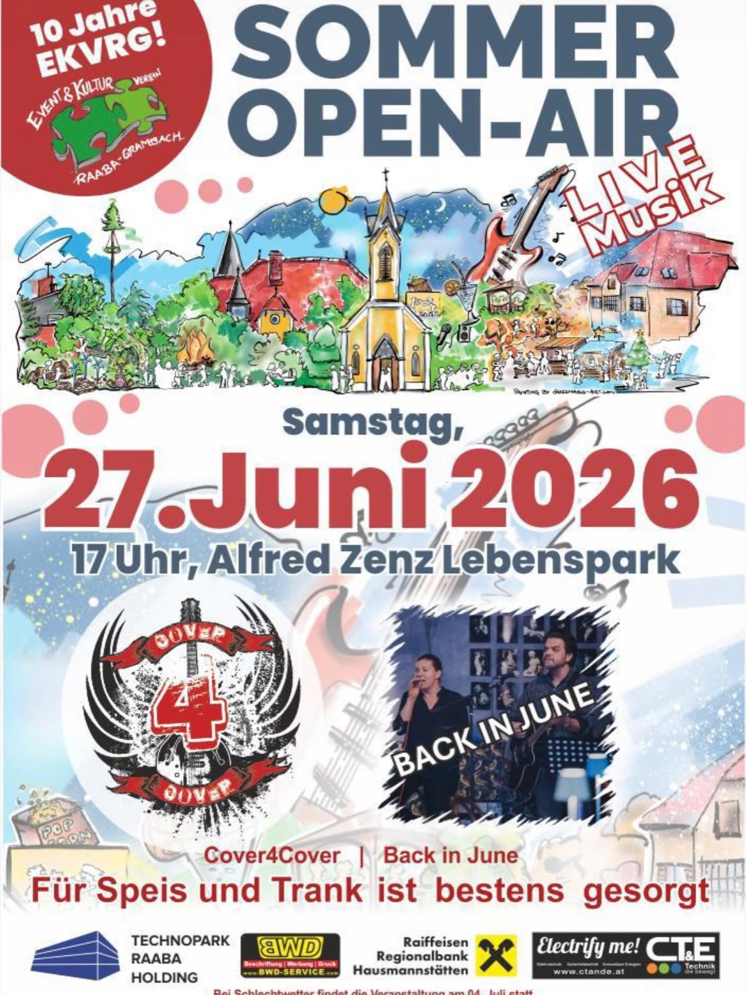 Sommer Open-Air 2026 in Raaba-Grambach