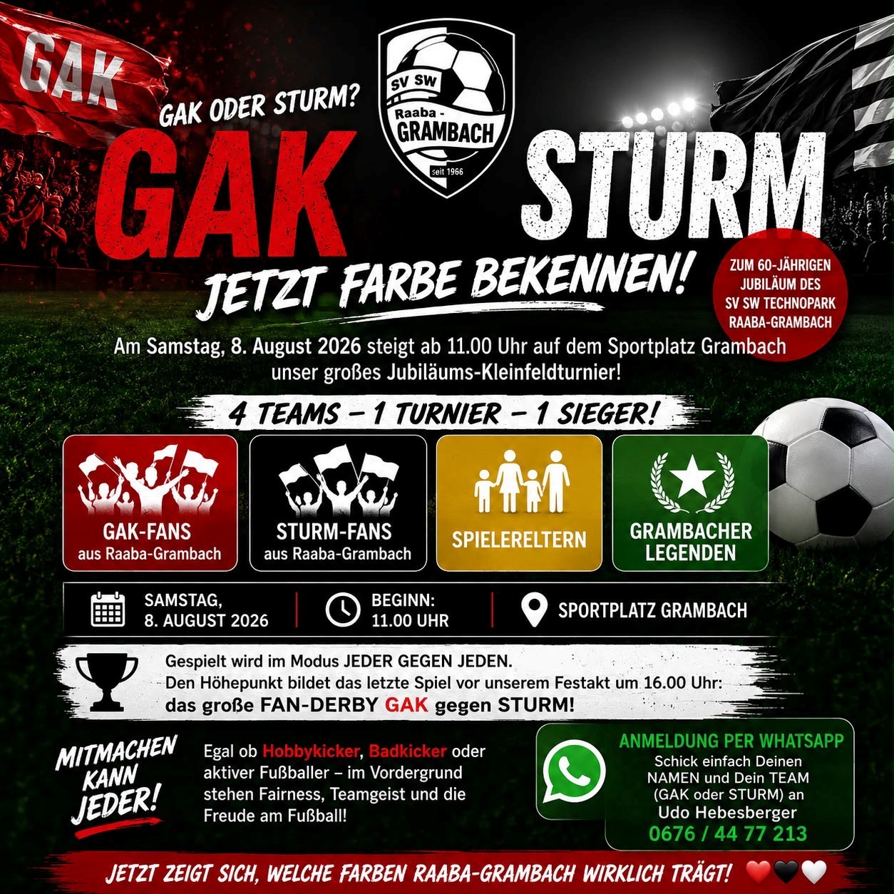 60 Jahre SV Raaba-Grambach 60 Jahre SV Raaba-Grambach