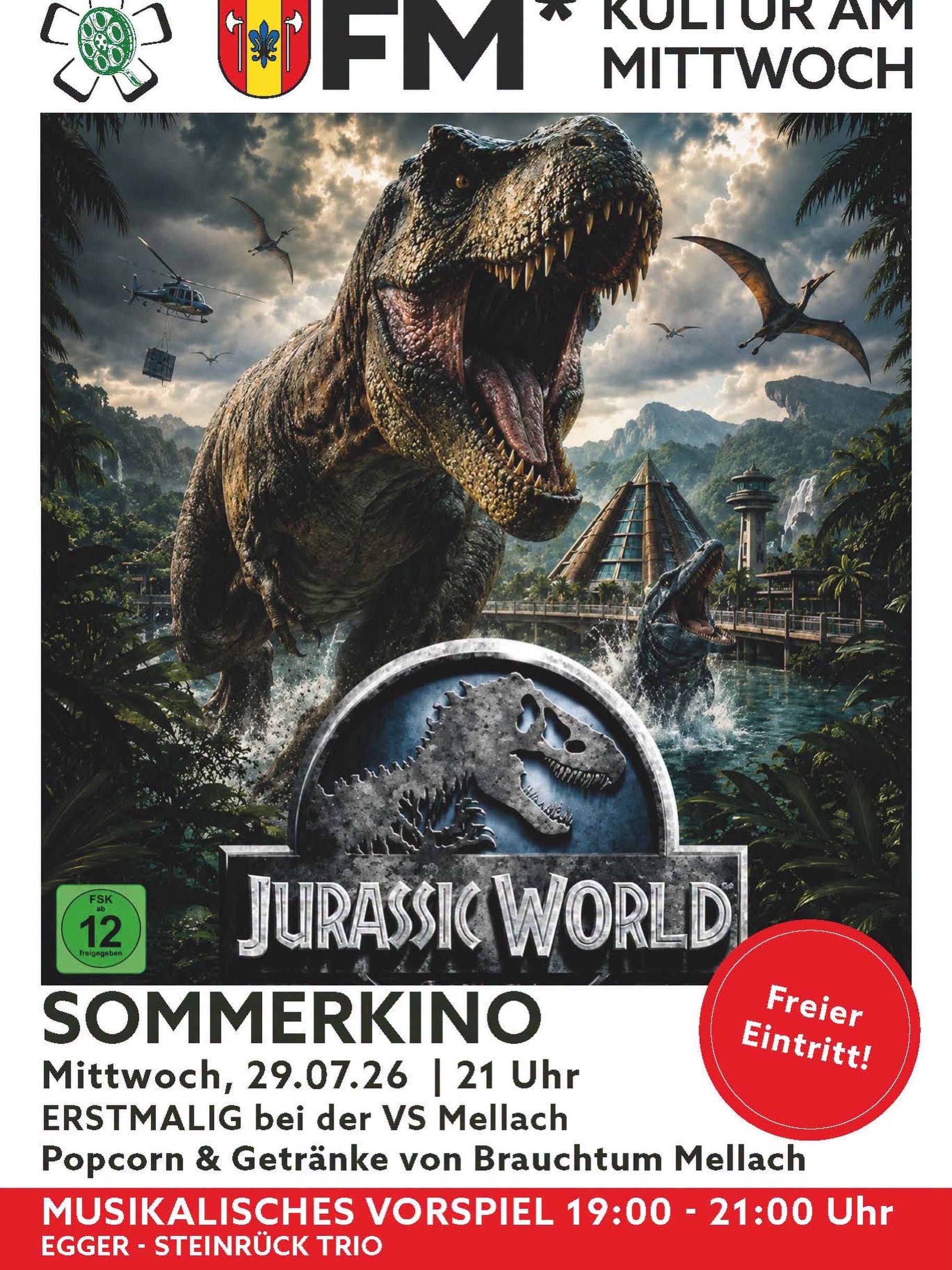 SOMMERKINO in Mellach – Jurassic World