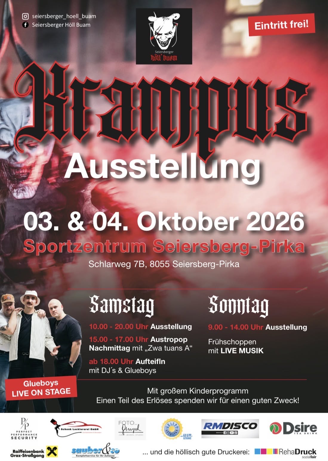 Krampus-Ausstellung Seiersberg: 37 Gruppen aus ganz Österreich Krampus-Ausstellung Seiersberg: 37 Gruppen aus ganz Österreich