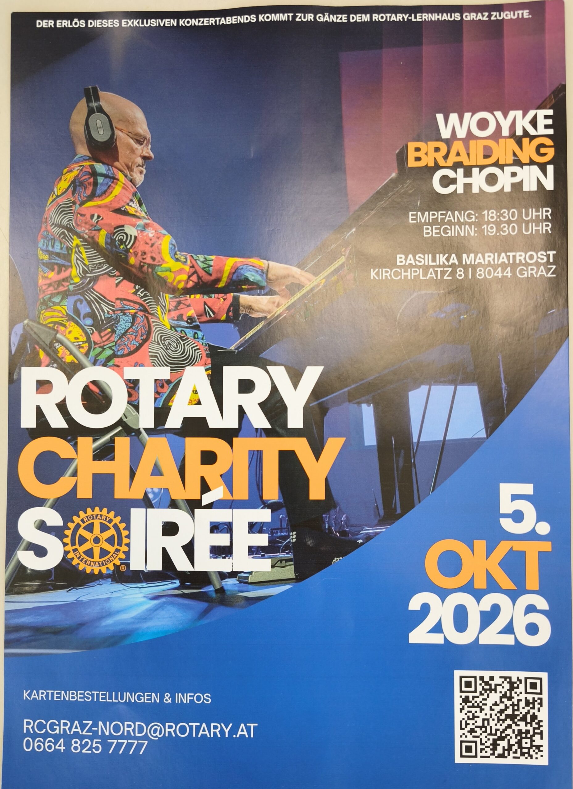 Rotary Charity Soiree: Woyke – Braiding Chopin Rotary Charity Soiree: Woyke – Braiding Chopin