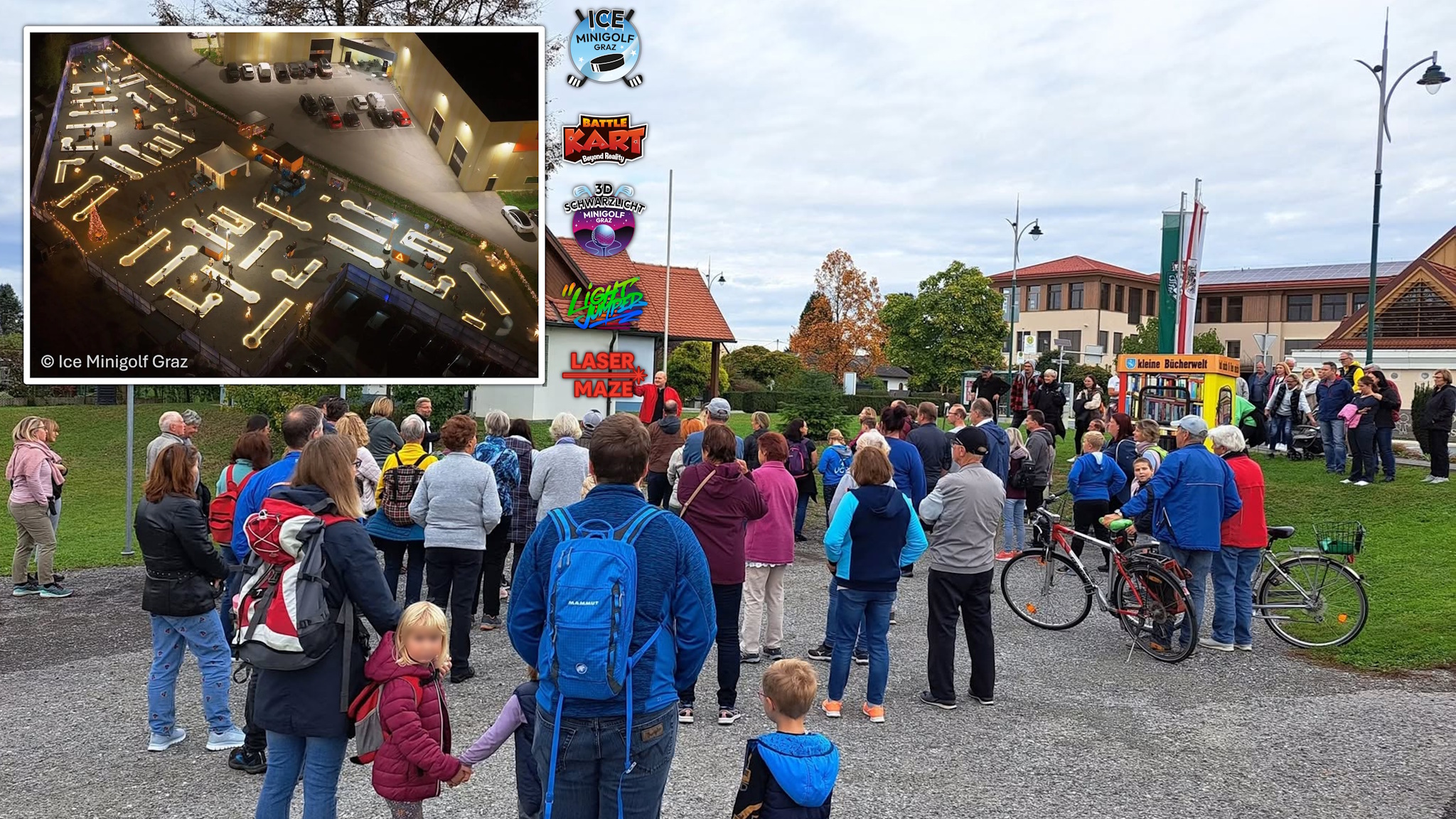 Gemeindewandertag Gössendorf 2026 – mit Abschluss beim neuen ICE Minigolf! Gemeindewandertag Gössendorf 2026 – mit Abschluss beim neuen ICE Minigolf!