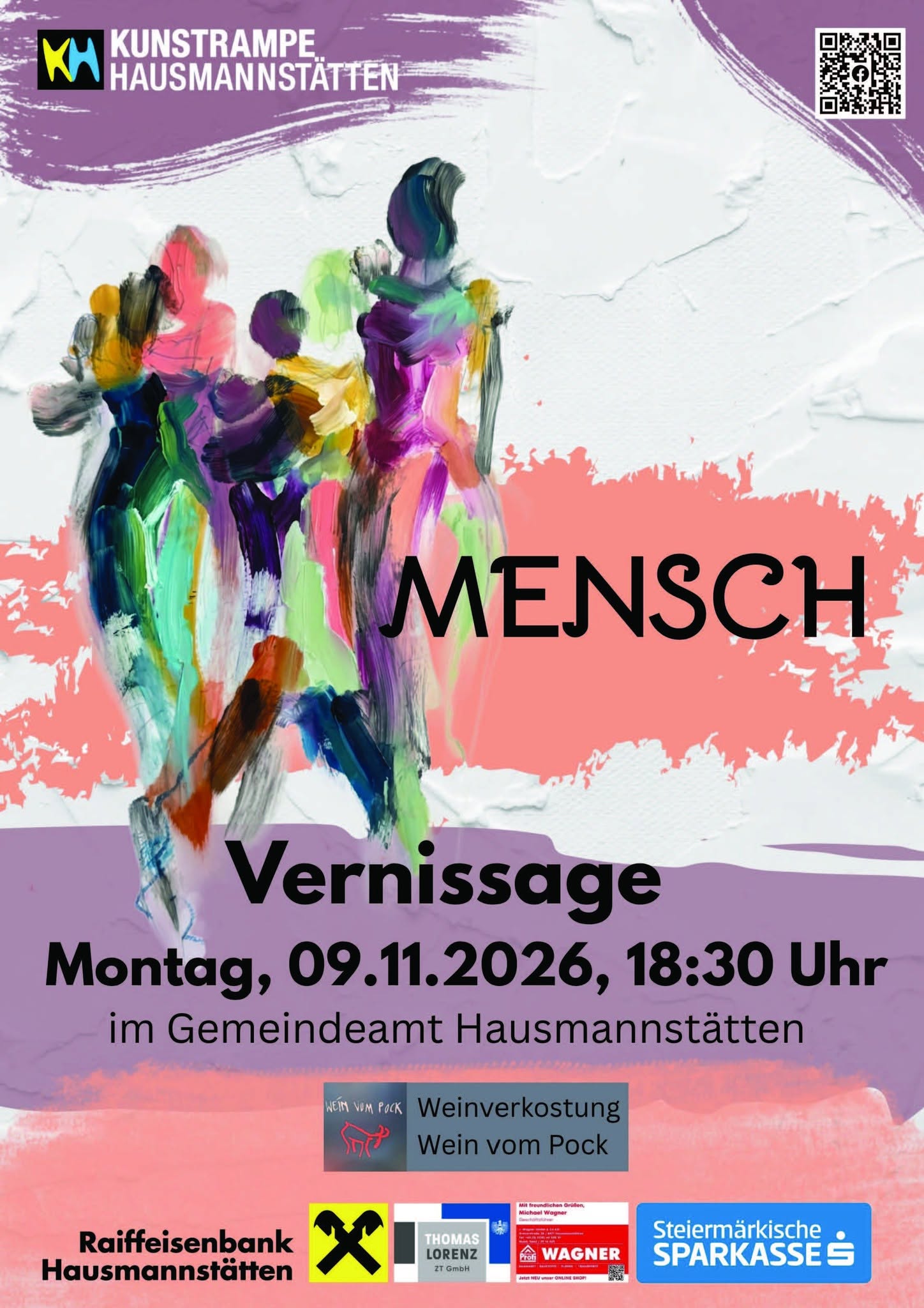 „MENSCH“ – Vernissage im Gemeindeamt Hausmannstätten